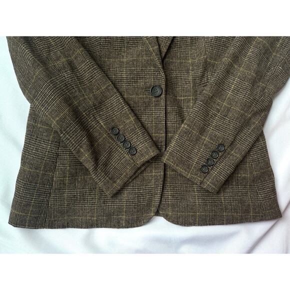 BODY By VICTORIA SECRET Brown Blazer Size 12 - Picture 5 of 9